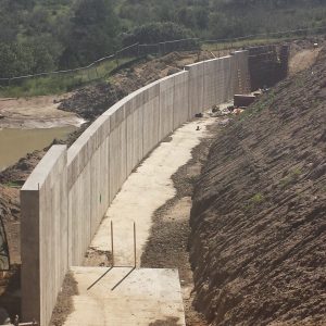Retaining Wall at UCCS Alpine Village