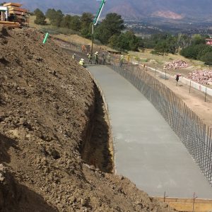 Retaining Wall at UCCS Alpine Village