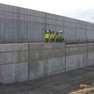 Retaining Wall at UCCS Alpine Village